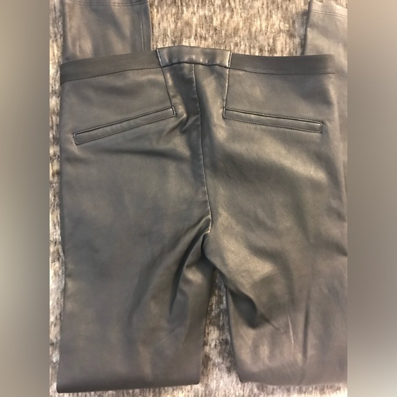 Helmut Lang Leather Leg Pants 10 - Picture 5 of 14